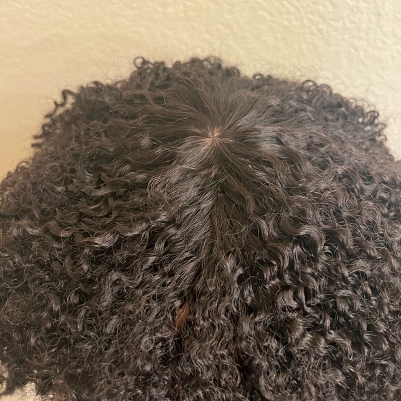 ARUKIHAIR Afro Kinky Curly Wig Bang 200Density Virgin Brazilian Human Hair 22 in - Picture 10 of 13